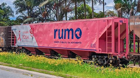 Vagão Outubro Rosa Trem Rumo 5 Locomotivas YouTube