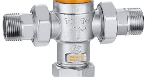 Thermostatic Diverter Valve For Solar Thermal Systems Caleffi Spa