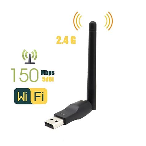 150mbps Mt7601 Wireless Network Card Mini Usb Wifi Adapter Lan Wi Fi Receiver Dongle Antenna 802