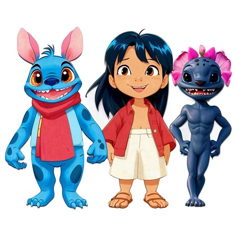 Lilo And Stitch Characters Png Rbm