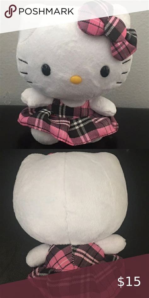 Hello Kitty Tartans Plush Hello Kitty Kitty Plush