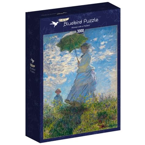 Bluebird Puzzle 3000 Claude Monet Woman With A Parasol 1875 Puzzleland