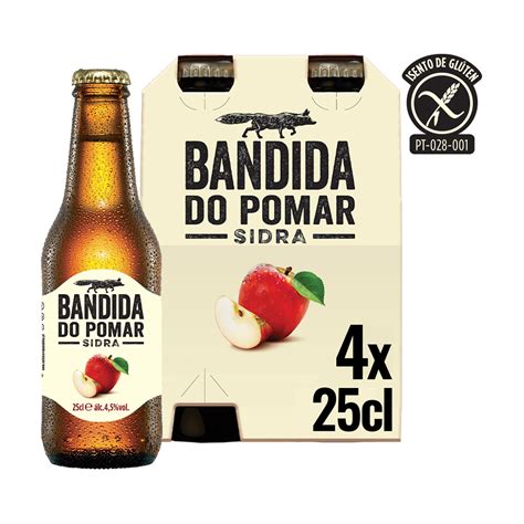 Mercadão Pingo Doce Sidra de Maçã Bandida do Pomar Pack 4