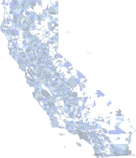 Printable Zip Code Maps - Free Download - California Zip Code Map ...