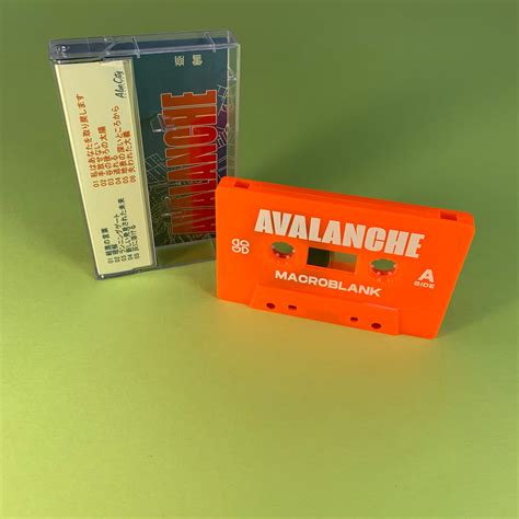 Macroblank Avalanche Lp Cassette Aloe City Wrld