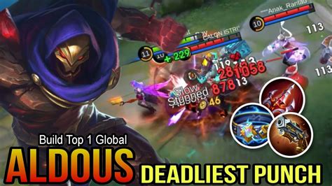 Aldous Best Build And Emblem Set 2024 Build Top 1 Global Aldous ~ Mlbb Youtube