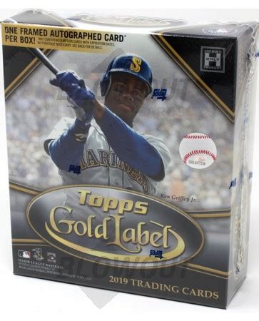 2019 Topps Gold Label Baseball Hobby