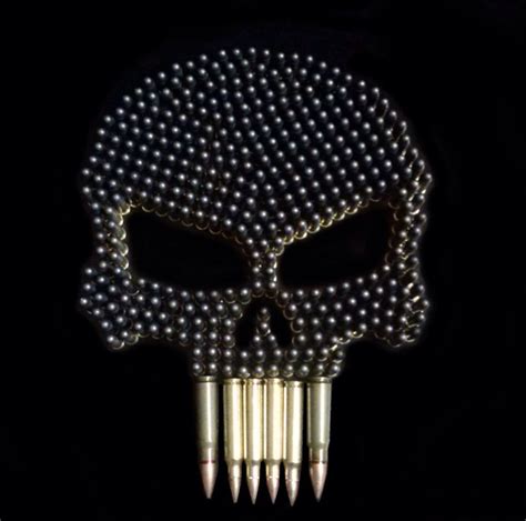 Bullet Skull Bullet Art Grim Reaper Pictures Punisher