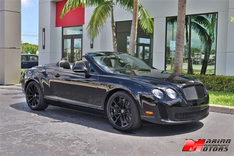 Used 2011 Bentley Continental Supersports Convertible For Sale 89 900