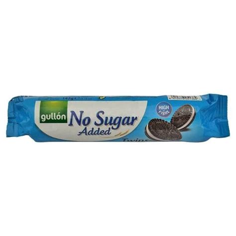 Gullon No Sugar Added Twins Cocoa Sandwich Cookies 147 G Jiomart