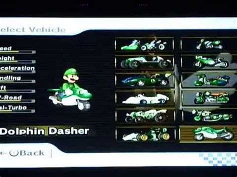 Mario Kart Wii All Characters Karts And Bikes Unlocked YouTube