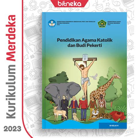 Buku Pendidikan Agama Katolik SD Kelas 6 Kurikulum Merdeka Kurmer