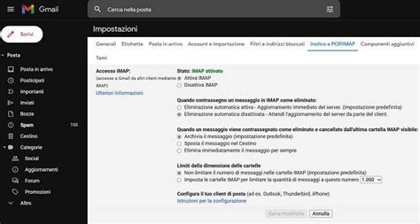 Come Attivare IMAP Salvatore Aranzulla