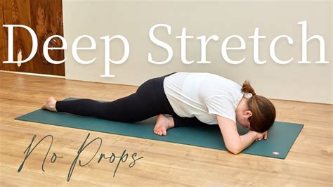 Minute Full Body Yin Yoga Deep Stretch No Props Yin Some