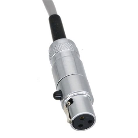 Mini XLR TA3F F To 1 8 3 5mm TRRS 4 Pole Plug L2B2AT Cable For Iphone