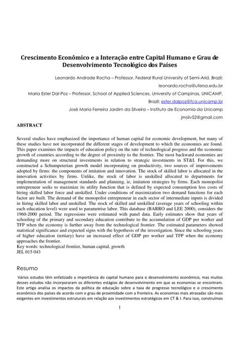 PDF Crescimento Econômico e a Interação entre Capital PDF file1