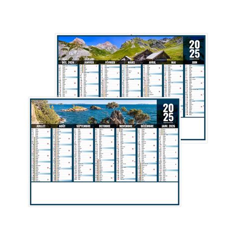 Calendrier Publicitaire Personnalis Mini Libert Provence