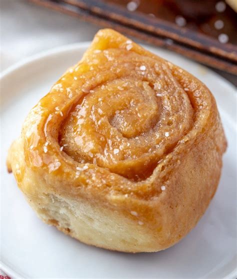 Salted Caramel Rolls Recipe Caramel Rolls Caramel Recipes Easy Caramel Roll Recipe