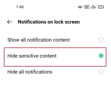 How To Hide Messages On Lock Screen On Android Techcult