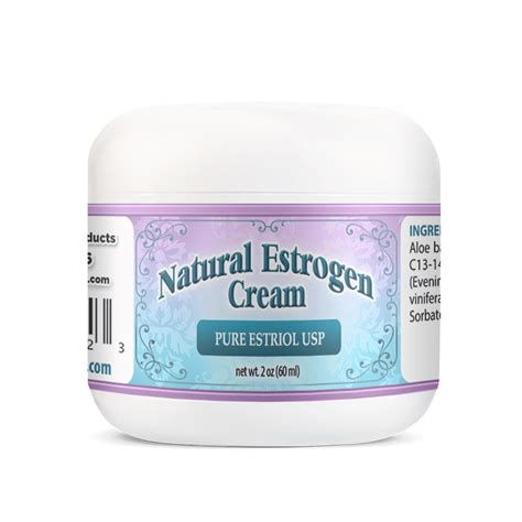 Natural Estrogen Cream Pure Estriol Usp Safe Menopause Symptom Relief