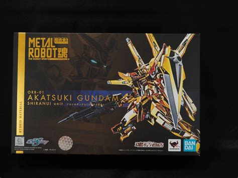 Metal Robot Akatsuki Gundam Shiranui Unit Seed Destiny Hg Mg Pg