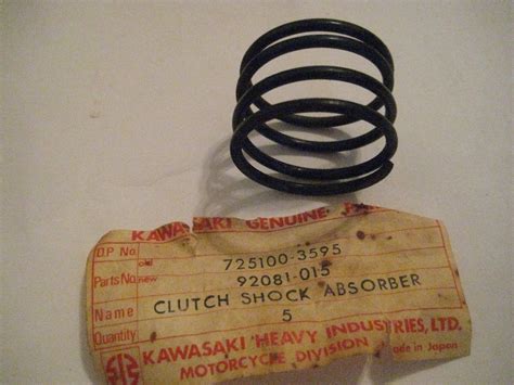 KAWASAKI KV100 KH100 KD100 G5 G4 G3 MC1 G31M KD80 CLUTCH DAMPER SPRING