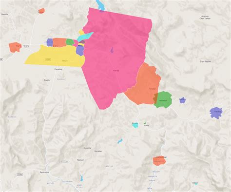 Isparta Aksu Nun Mahalleleri AtlasBig