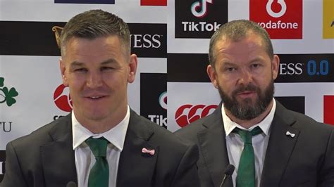 Johnny Sexton And Andy Farrell React To Statement Win Over France Youtube