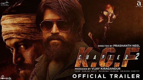 K G F Chapter Official Concept Trailer Rocking Star Yash Sanjay D