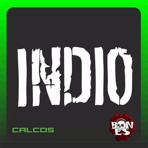 Calco Indio Solari Los Redondos Vinilo Autoadhesivo MercadoLibre