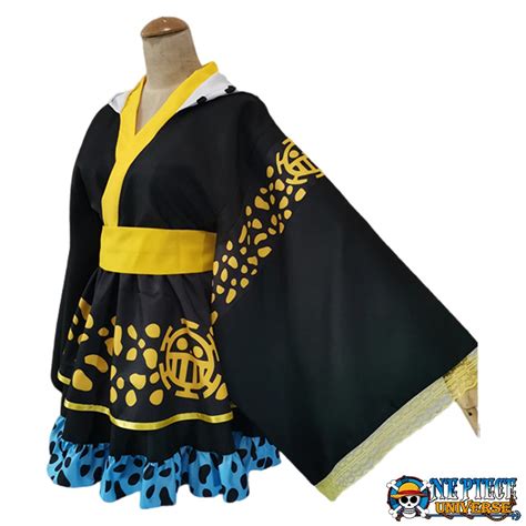 Trafalgar Law Dress Kimono Cosplay Costume Dressrosa One Piece