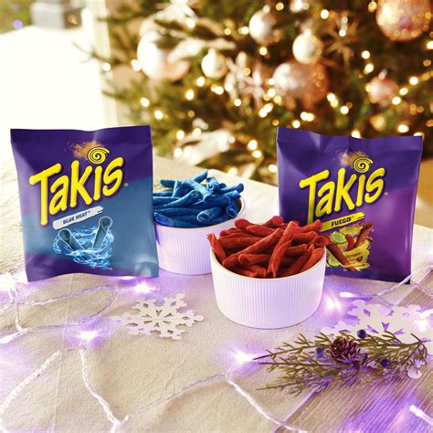 Takis Fuego 20 And Blue Heat 20 Rolled Spicy Tortilla Chips Hot