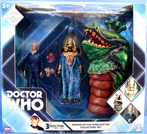 Doctor Who Action Figures - Enemies of the Third Doctor Set