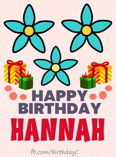 Happy Birthday Hannah Images Birthday Greeting Birthday Kim