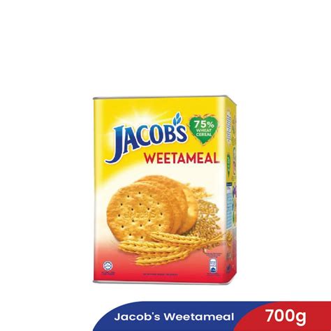 Jacob S Biscuits Jacob S Weetameal Crackers Tin G Shopee Malaysia