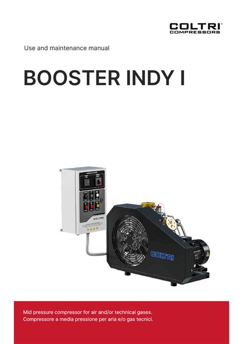 Booster Indy I Coltri Compressors