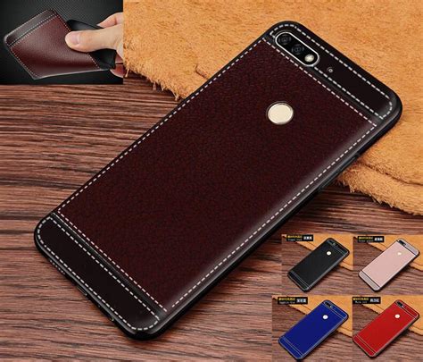 Funda De Cuero Y Prime Para Huawei Y Prime Carcasa Trasera