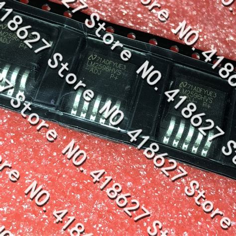 10PCS/LOT LM2596HVS ADJ LM2596HV ADJ LM2596HV TO 263 High current 60V ...