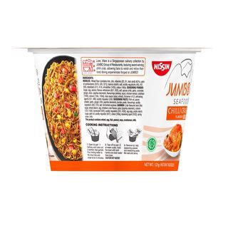 Nissin Jumbo Seafood Bowl Chilli Crab Flavour G Shopee Singapore