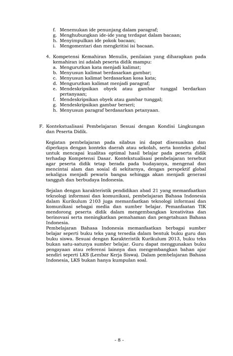 Silabus Pembelajaran Bahasa Arab Peminatan Keagamaan 12