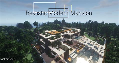 Modern Mansion Floor Plans Minecraft