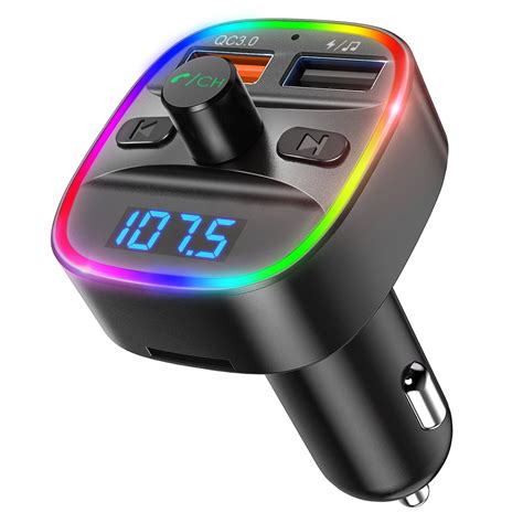 Oria Bluetooth V Fm Transmitter For Car Walmart