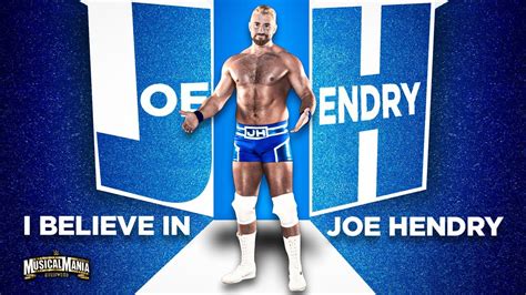 Joe Hendry I Believe In Joe Hendry Official Theme Song Wwe Musicalmania Chords Chordify