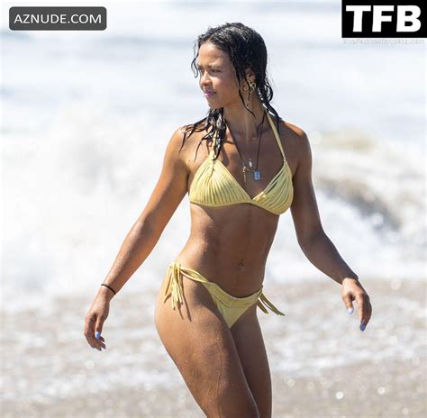 Vanessa Bauer Sexy Seen Flaunting Her Hot Bikini Body At The Beach In Malibu Aznude
