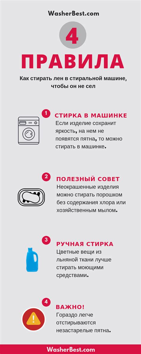 Как стирать лен в стиральной машине: правильно при какой температуре ...