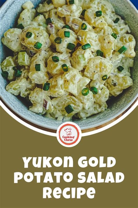 Easy Yukon Gold Potato Salad Recipe