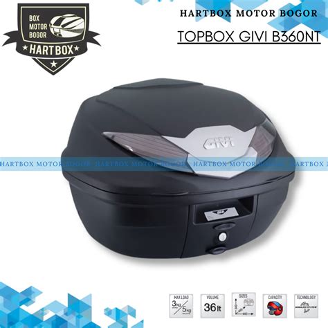 box motor givi bnt mika silverputih box touring givi  vario mio