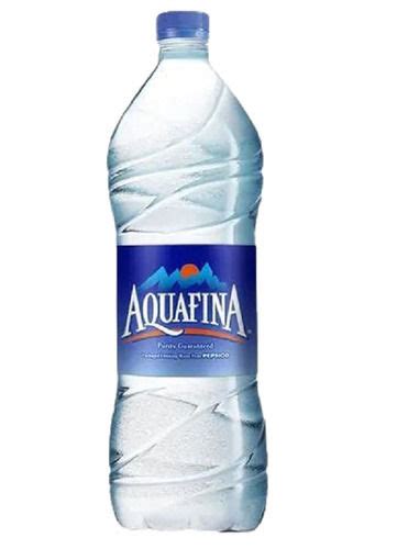 Liter Bottle Pack Natural Fresh Aquafina Mineral Drinking Water Shelf