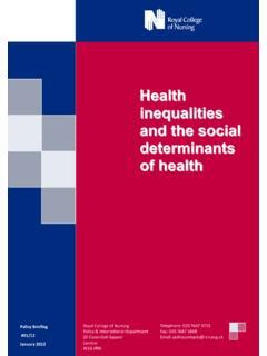 Public Health Social Determinants Of Health Inequalities Public