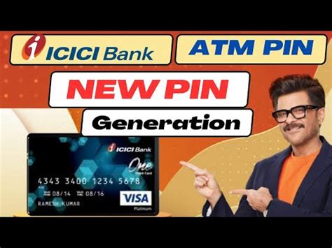 ICICI Bank New ATM Pin Generation Debit Card PIN Or Password L